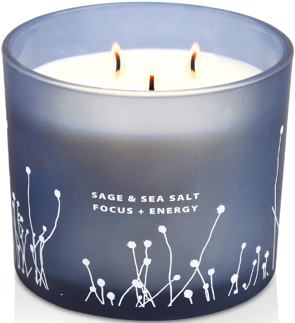 Sage & Sea Salt Wellness Candle