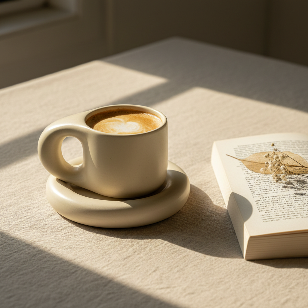 Cloud Loop Ceramic Mug