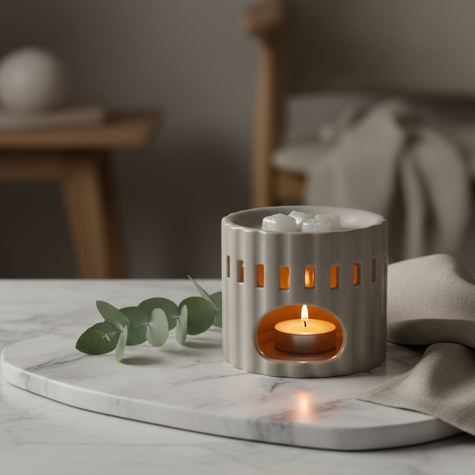 Serenity Glow Ceramic Wax Warmer